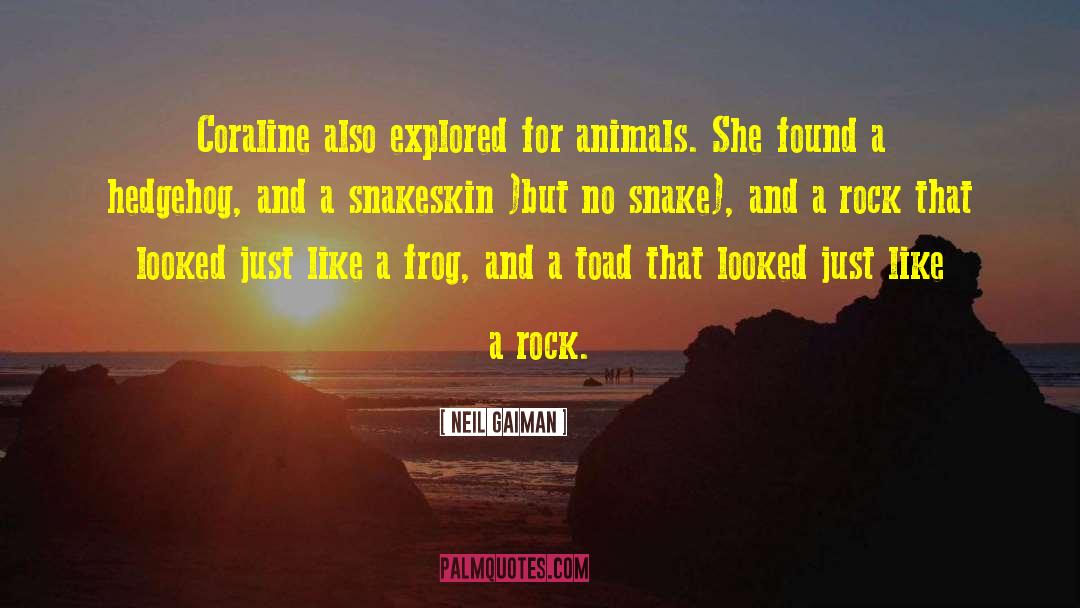 Thumbelina Frog quotes by Neil Gaiman