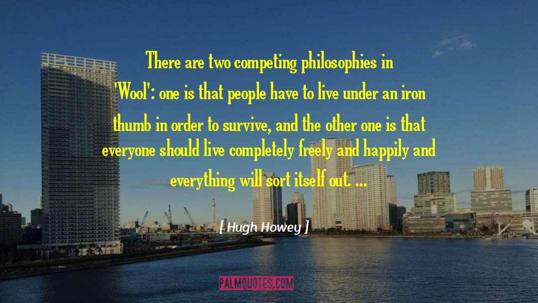 Thumbs Up quotes by Hugh Howey