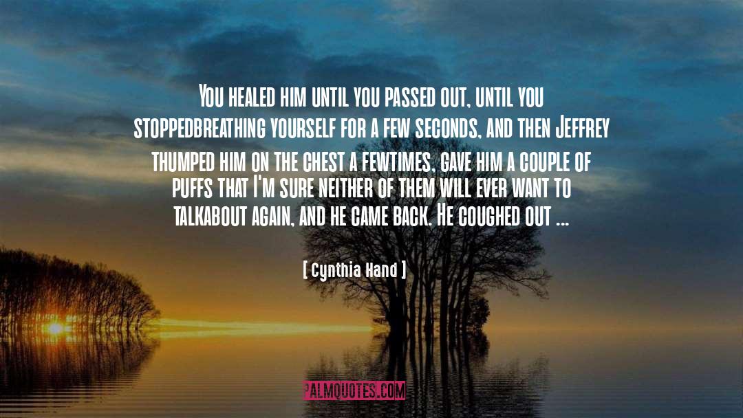Thumped quotes by Cynthia Hand
