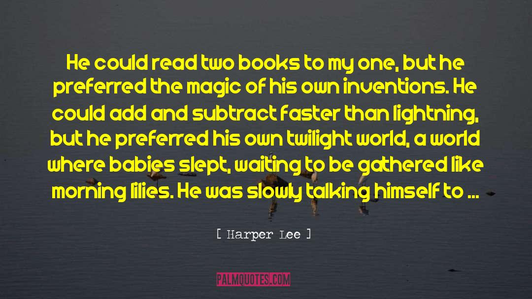 Thunder And Lightning quotes by Harper Lee