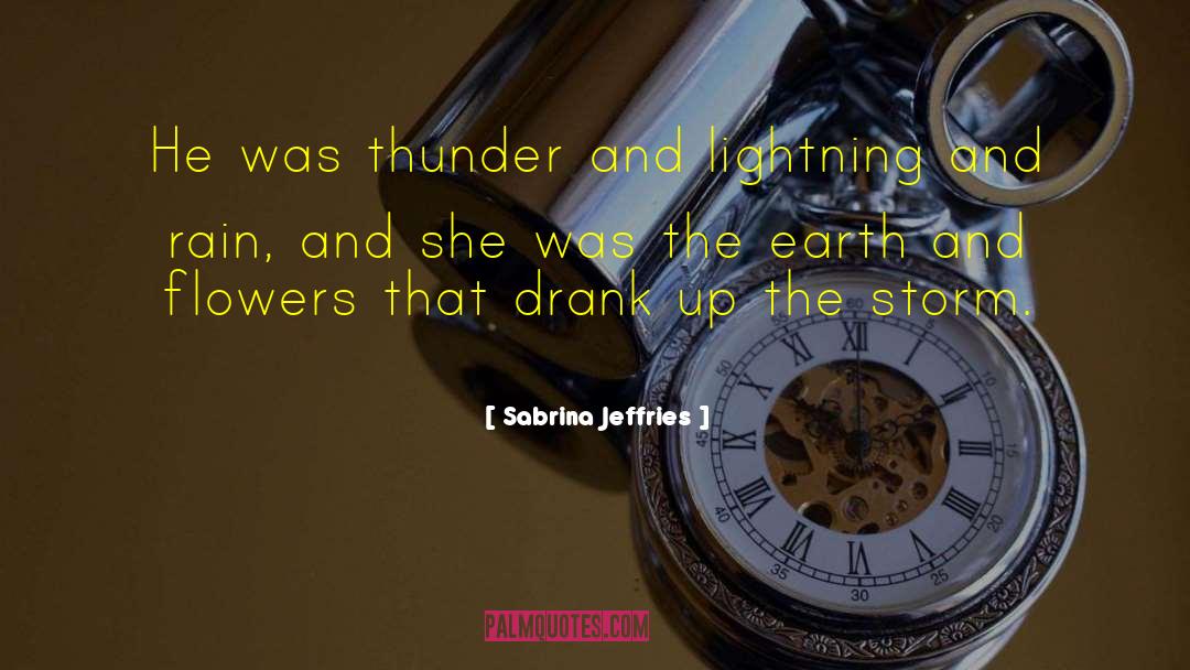 Thunder And Lightning quotes by Sabrina Jeffries