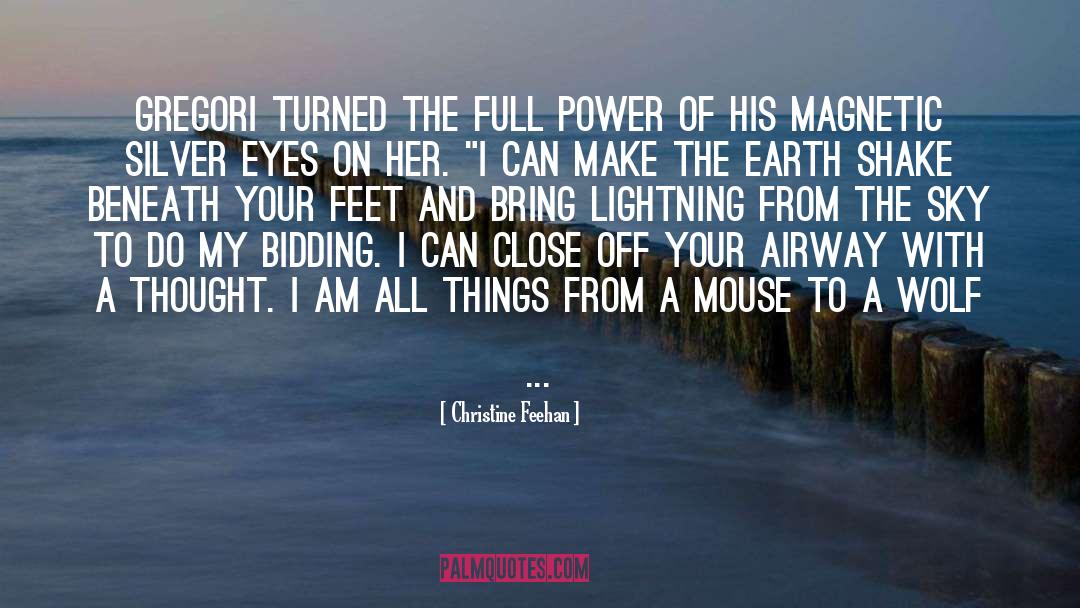 Thunder And Lightning quotes by Christine Feehan