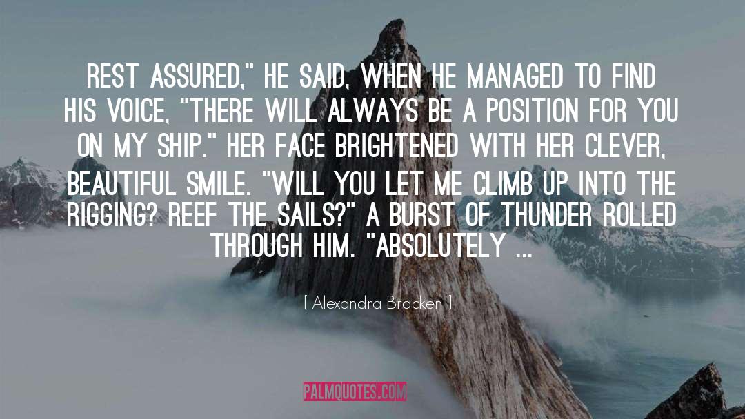 Thunder quotes by Alexandra Bracken
