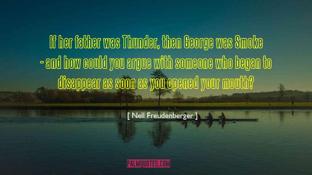 Thunder quotes by Nell Freudenberger