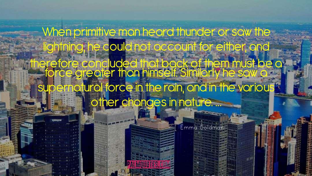 Thunder Rain quotes by Emma Goldman