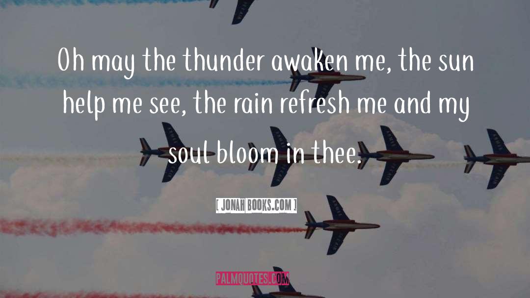 Thunder Rain quotes by Jonah Books.com