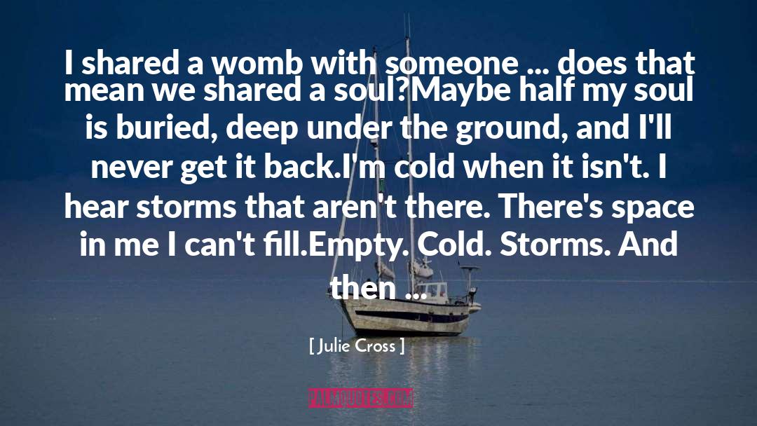 Thunder Storms quotes by Julie Cross