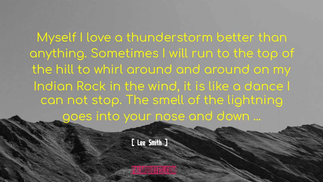 Thunderstorm quotes by Lee Smith