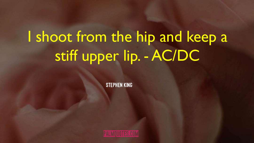 Thunderstruck Ac Dc quotes by Stephen King