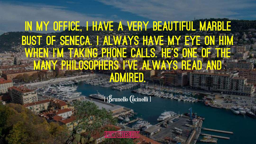 Thuraya Phone quotes by Brunello Cucinelli