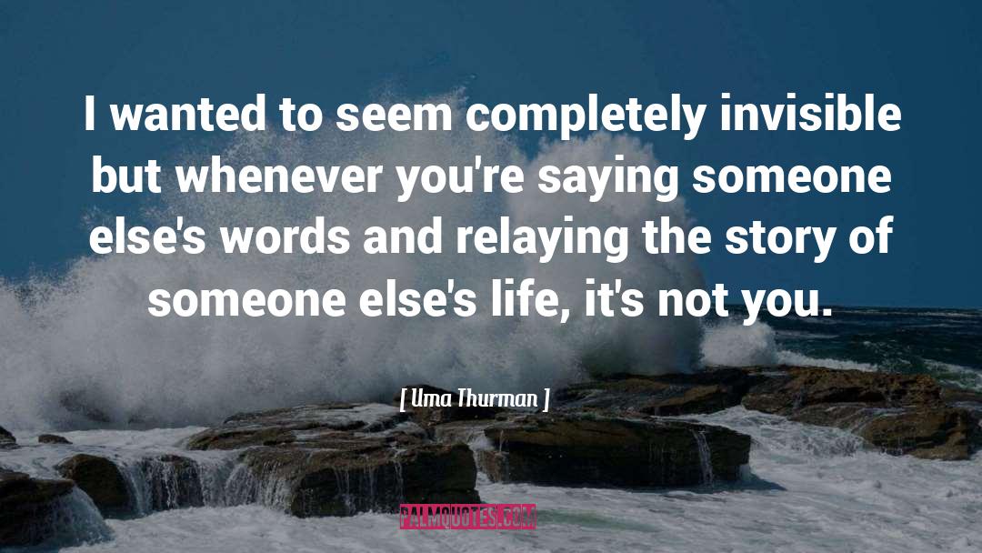 Thurman Fleet quotes by Uma Thurman