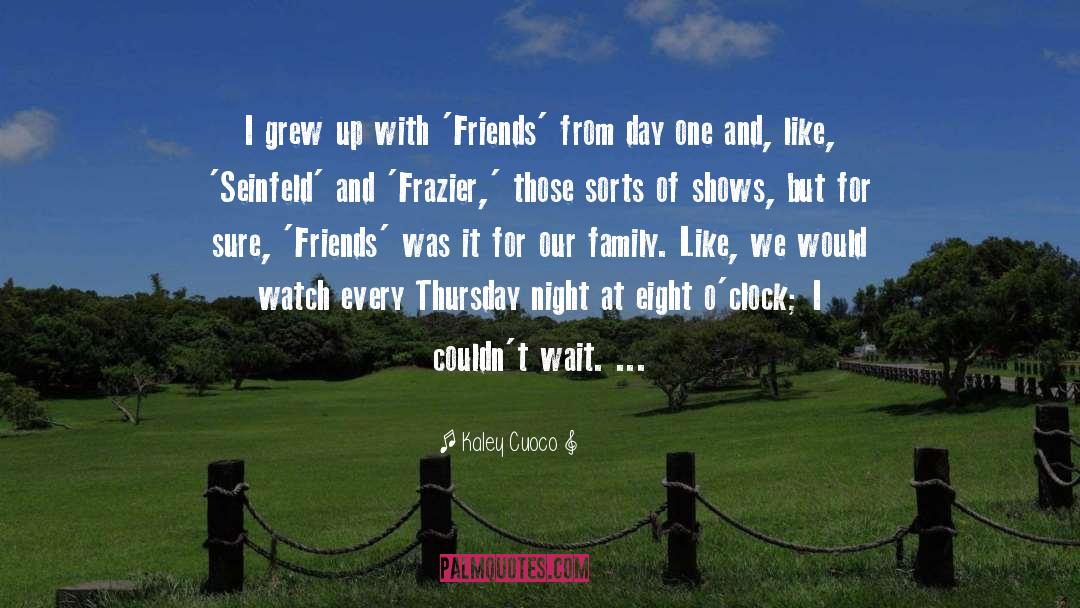 Thursday Night quotes by Kaley Cuoco