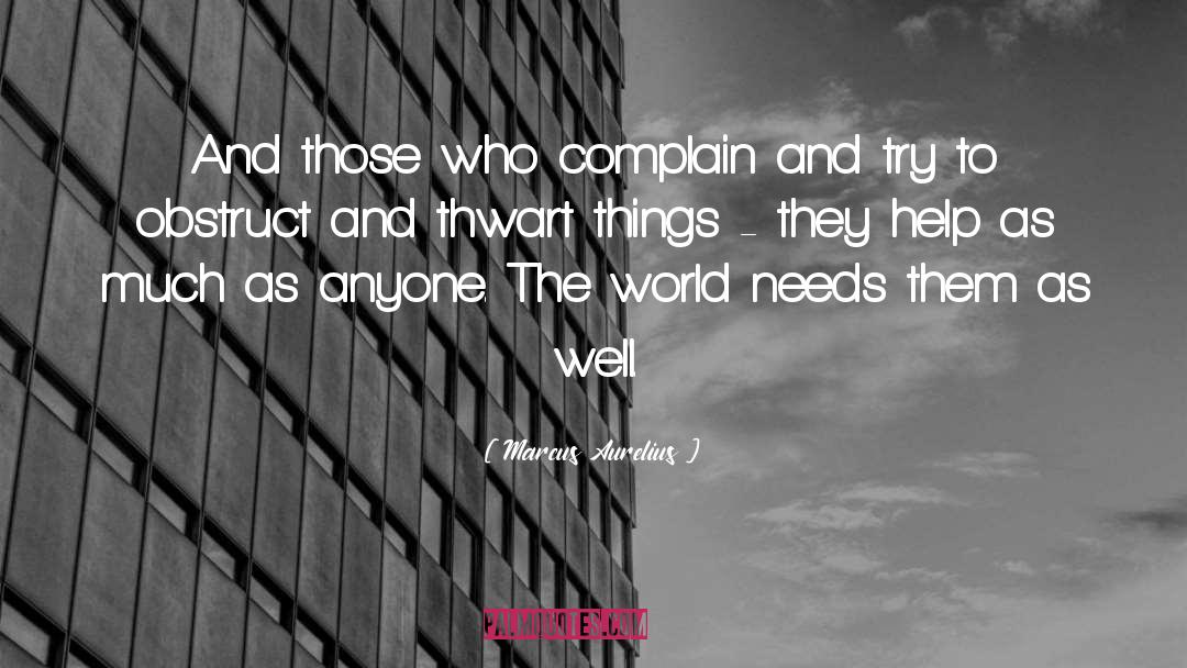 Thwart Best quotes by Marcus Aurelius