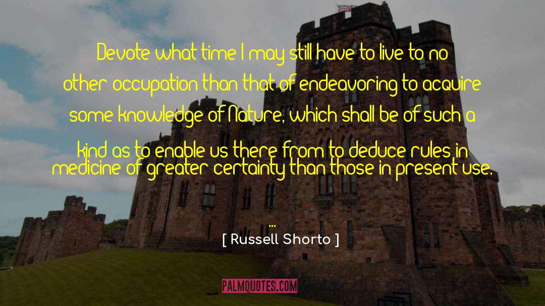 Thyme Time quotes by Russell Shorto