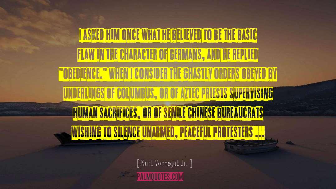 Tiananmen quotes by Kurt Vonnegut Jr.