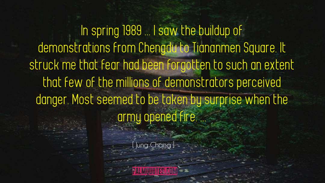 Tiananmen Square quotes by Jung Chang