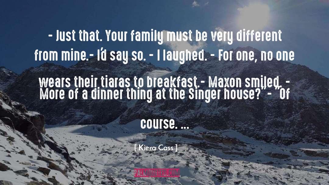 Tiaras quotes by Kiera Cass