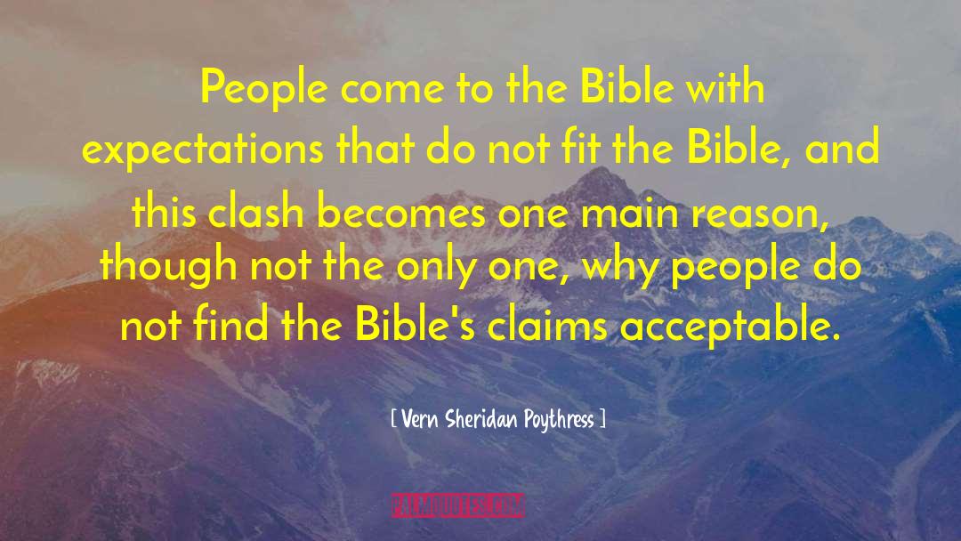 Tiberias In The Bible quotes by Vern Sheridan Poythress