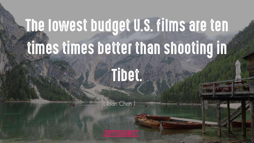 Tibet quotes by Joan Chen