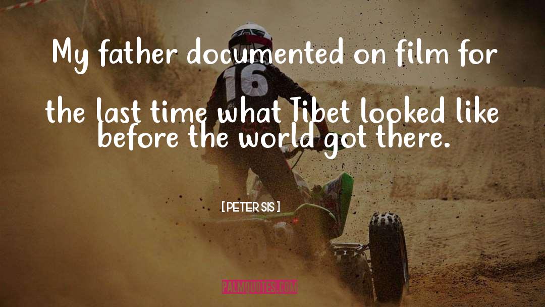 Tibet quotes by Peter Sis