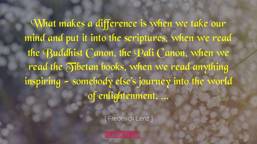 Tibetan quotes by Frederick Lenz