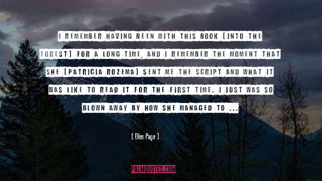 Tibetan Script quotes by Ellen Page