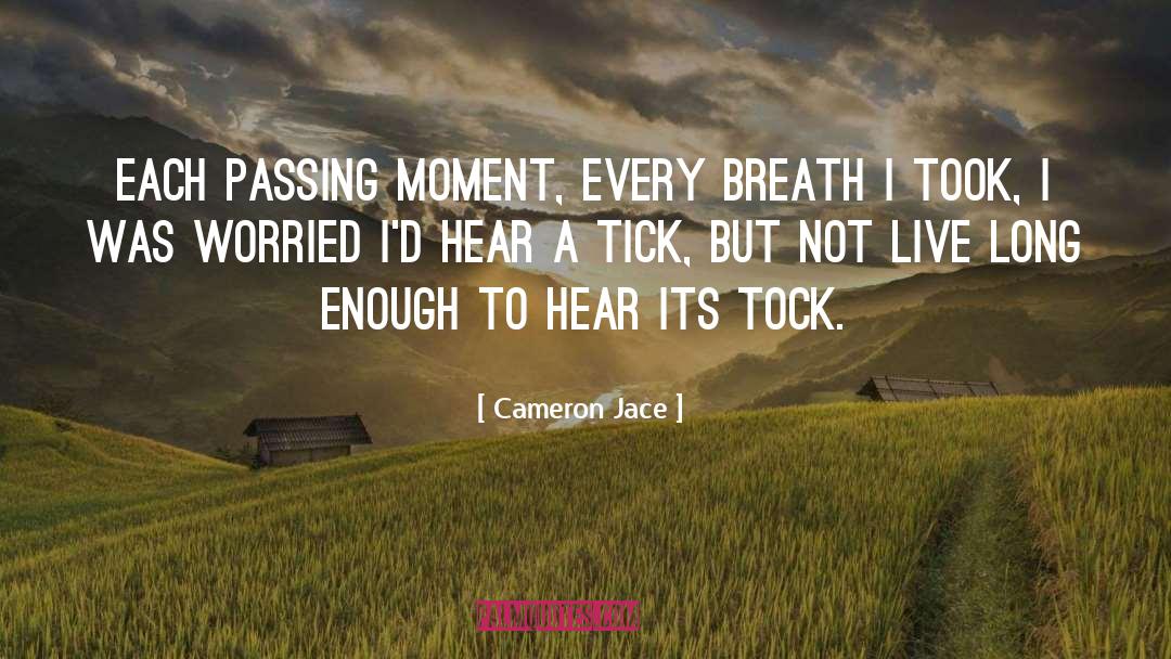 Tick Tock Video quotes by Cameron Jace