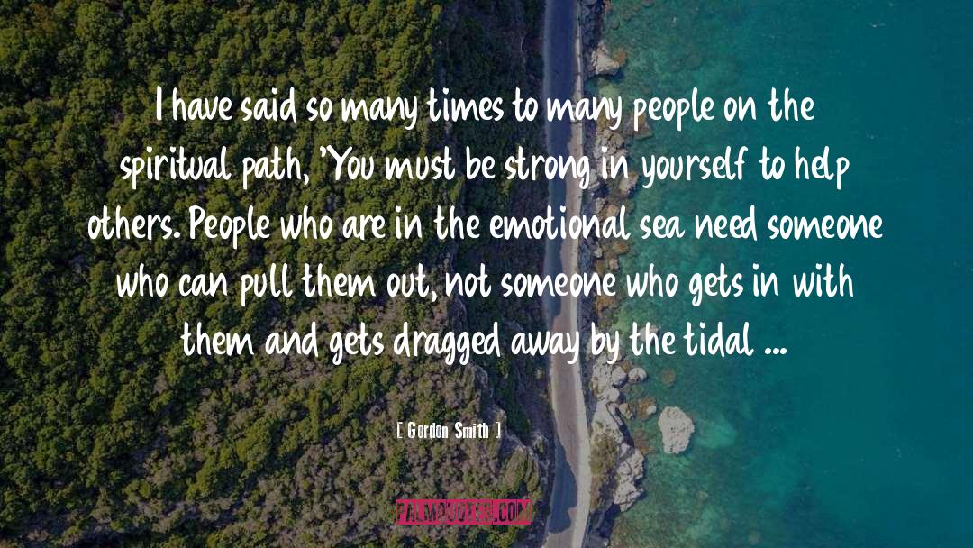 Tidal Wave quotes by Gordon Smith