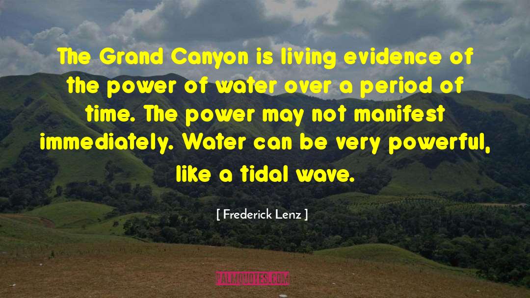 Tidal Waves quotes by Frederick Lenz