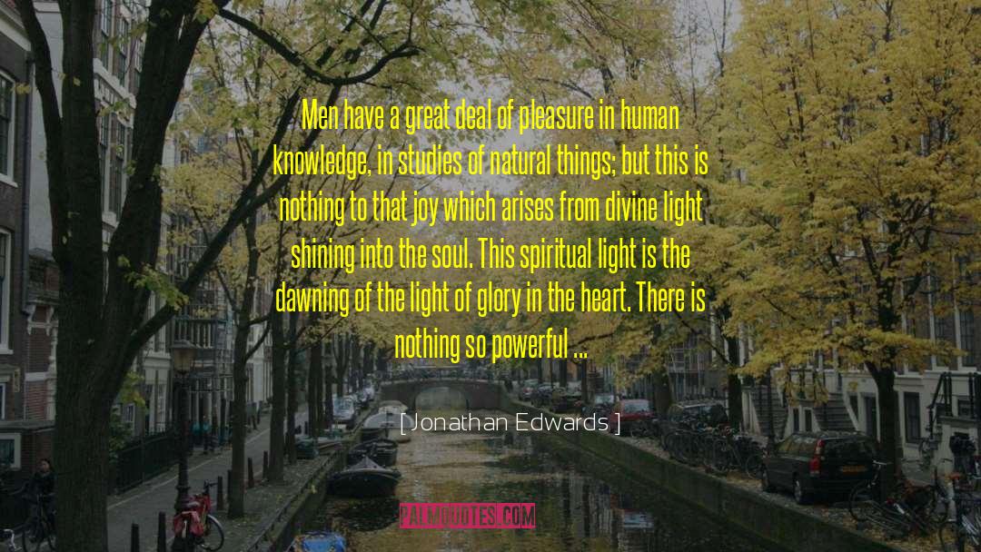 Tidings quotes by Jonathan Edwards