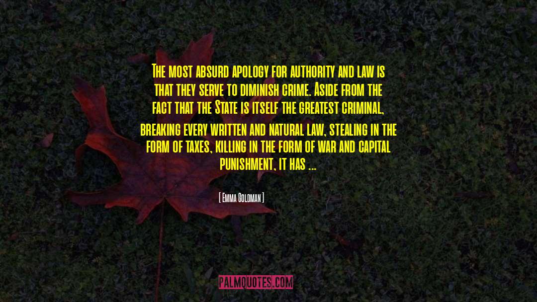 Tie Breaking Authority quotes by Emma Goldman