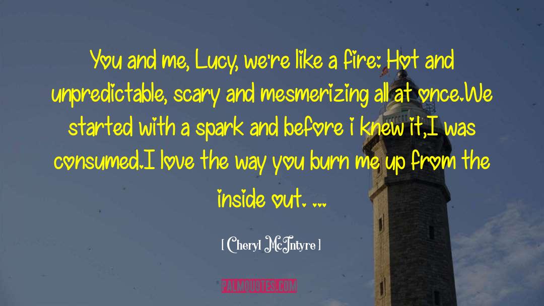 Tie Me With Love quotes by Cheryl McIntyre