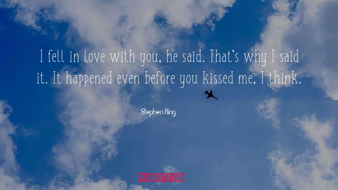 Tie Me With Love quotes by Stephen King