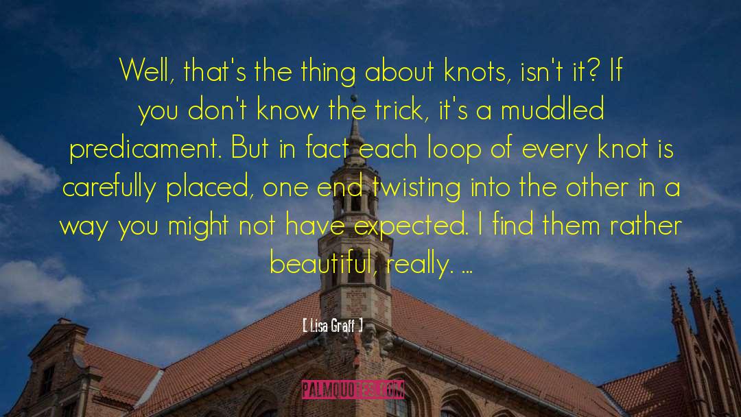 Tieng The Knot quotes by Lisa Graff