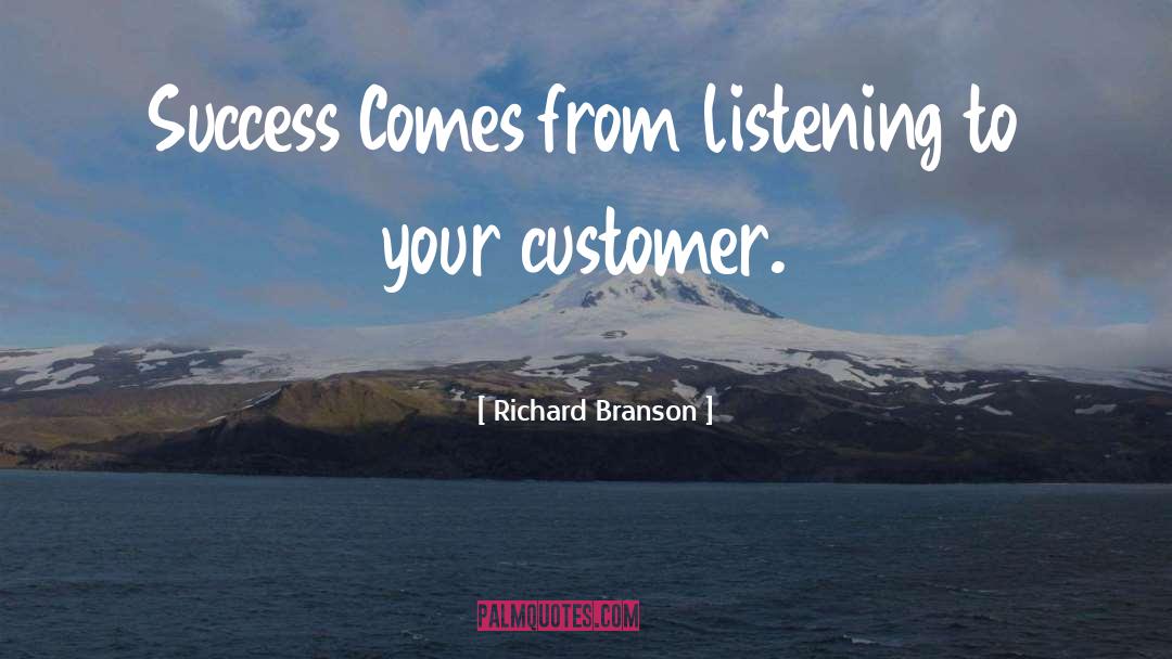 Tiffany Customer quotes by Richard Branson