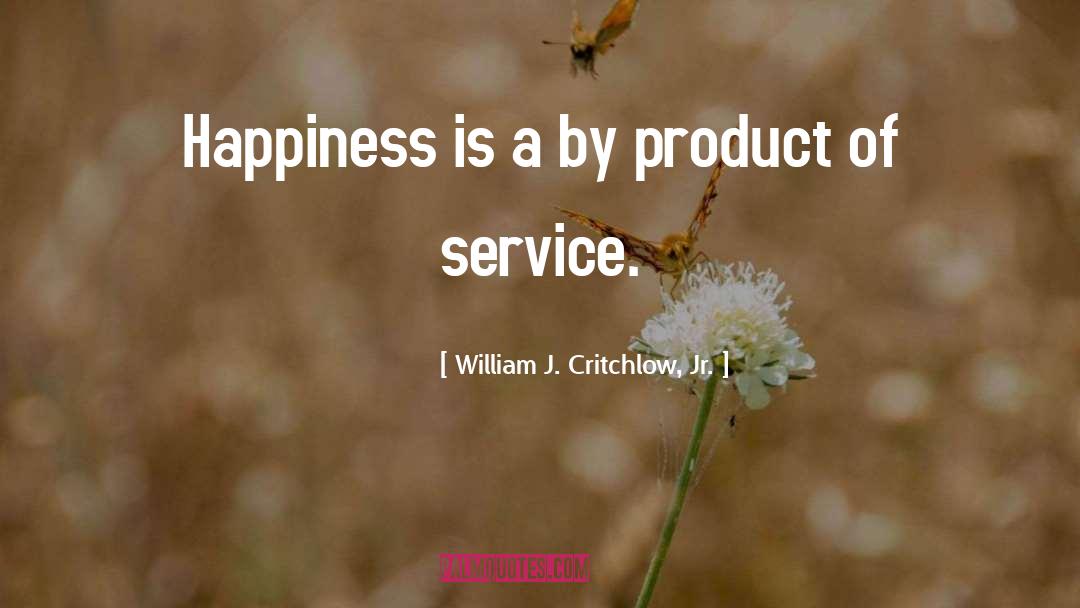 Tiffin Service quotes by William J. Critchlow, Jr.