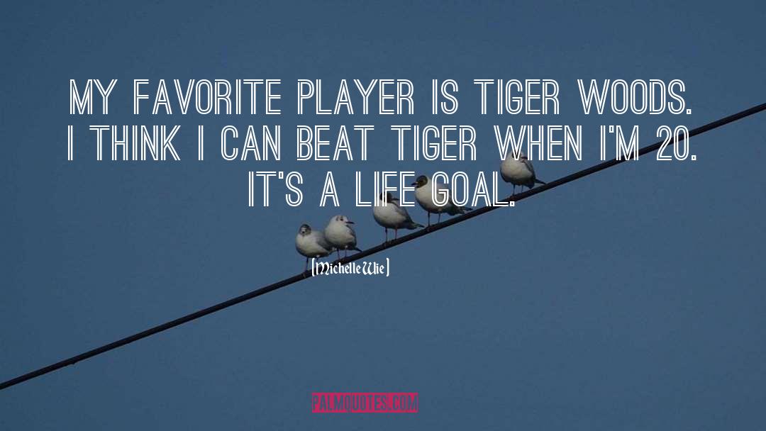 Tiger Woods quotes by Michelle Wie