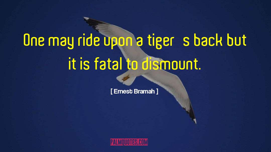 Tigers Voyage quotes by Ernest Bramah