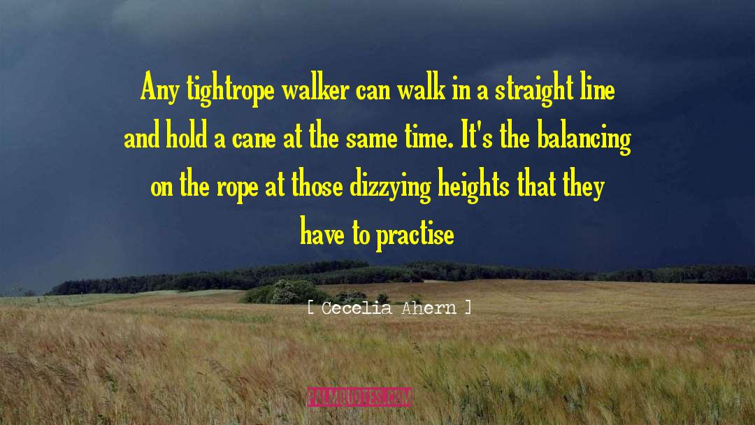 Tightrope quotes by Cecelia Ahern