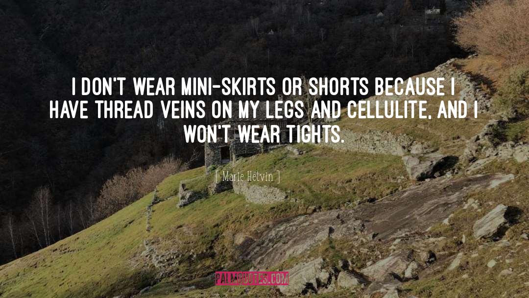 Tights quotes by Marie Helvin