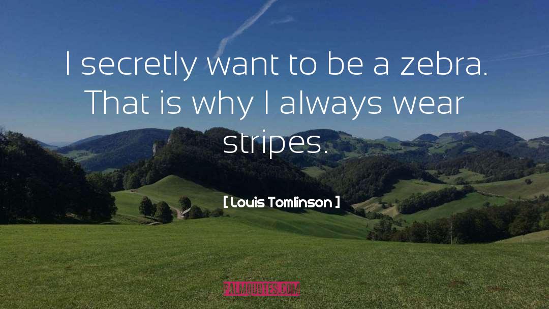 Tijuana Zebra quotes by Louis Tomlinson