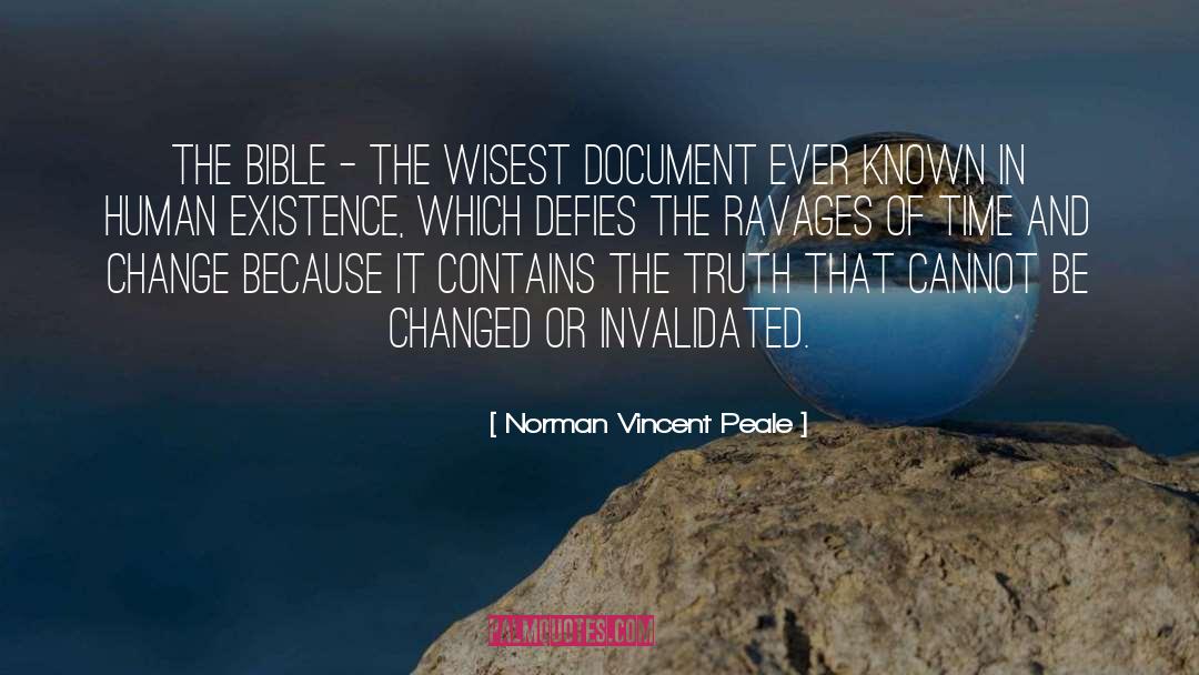 Time And Change quotes by Norman Vincent Peale