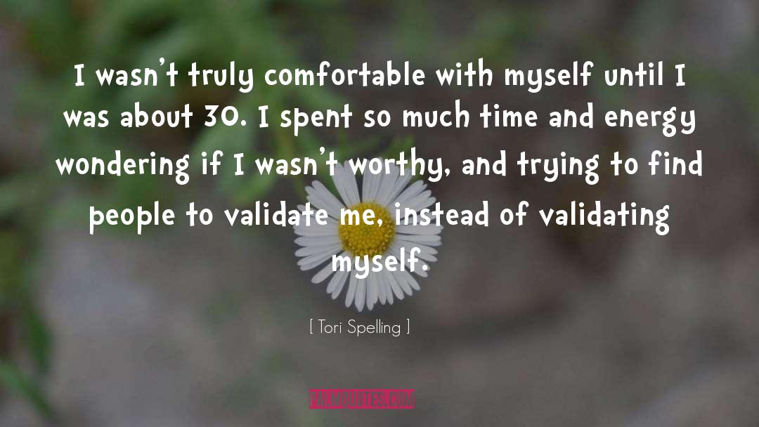 Time And Energy quotes by Tori Spelling