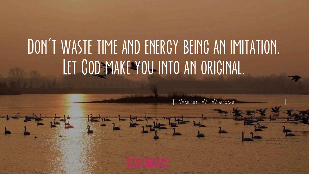 Time And Energy quotes by Warren W. Wiersbe