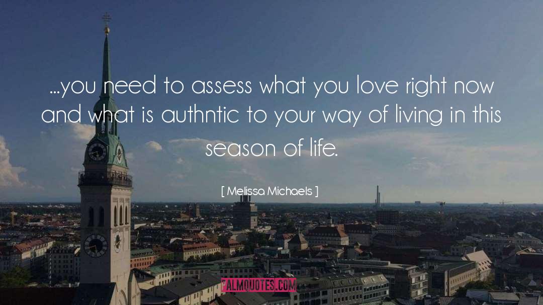 Time And Love quotes by Melissa Michaels