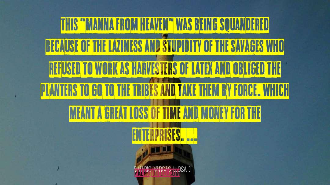 Time And Money quotes by Mario Vargas-Llosa