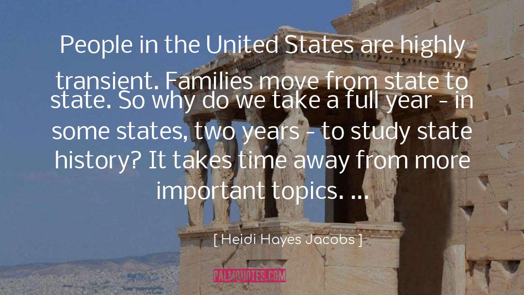 Time Away quotes by Heidi Hayes Jacobs