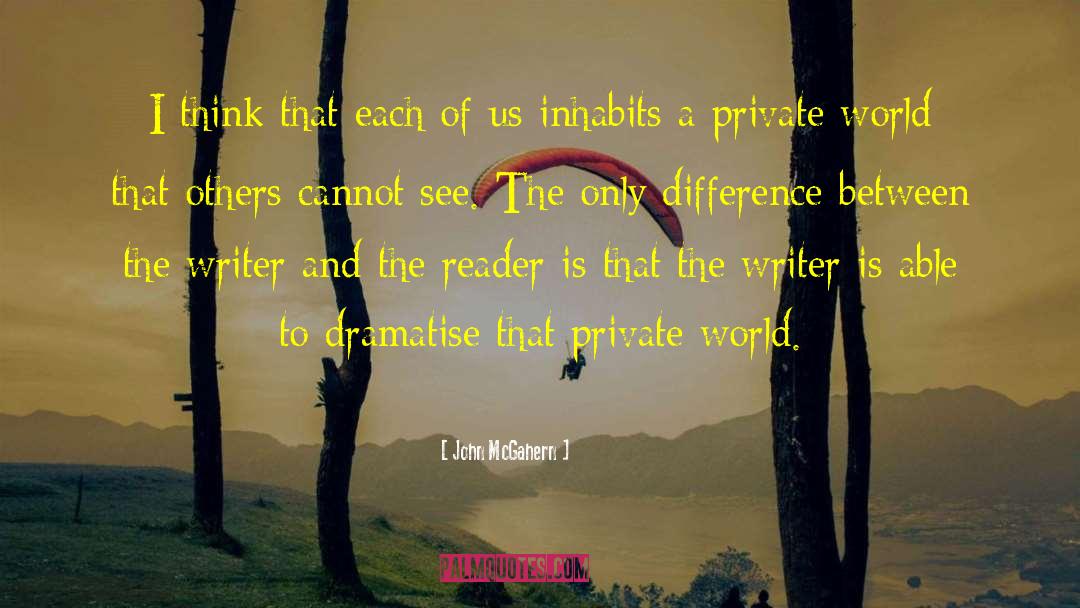 Time Between Us quotes by John McGahern