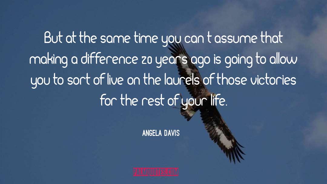 Time Difference quotes by Angela Davis