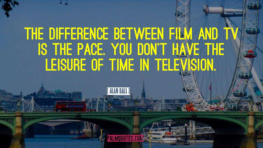 Time Difference quotes by Alan Ball